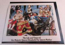 Load image into Gallery viewer, 1985 HMQE QUEEN MOTHER 85th ANNIV COLLECTION FIJI STAMPS ALBUM SHEET
