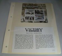 Load image into Gallery viewer, THE ROUTE TO VICTORY BATTLE OF BRITAIN STAMPS MNH &amp; INFORMATION CARD
