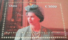 Load image into Gallery viewer, 1947-1997 THE GOLDEN WEDDING ANNIVERSARY QEII P PHILIP  MNH STAMP MINISHEET/INFO
