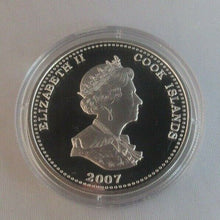 Load image into Gallery viewer, 2007 Battle of Trafalgar - Nelson Silver Proof Cook Islands $1 Coins + Caps Cc7
