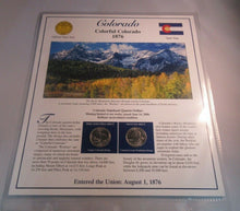 Load image into Gallery viewer, Statehood Quarters Collection Volume 2 Pages Sold Individually, Coins and Stamps
