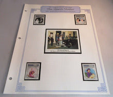 Load image into Gallery viewer, 1985 HMQE QUEEN MOTHER 85th ANNIV COLLECTION VANUATU STAMPS ALBUM SHEET
