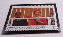 Load image into Gallery viewer, 1991 65TH BIRTHDAY QUEEN ELIZABETH II GRENADA GRENADINES STAMPS MNH ALBUM SHEET
