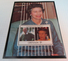 Load image into Gallery viewer, 1991 65TH BIRTHDAY QUEEN ELIZABETH II GRENADA STAMPS MNH ALBUM SHEET
