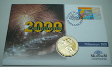 Load image into Gallery viewer, 2000 AUSTRALIA CELEBRATION OF THE NEW MILLENNIUM COLLECTION $5 COIN COVER PNC
