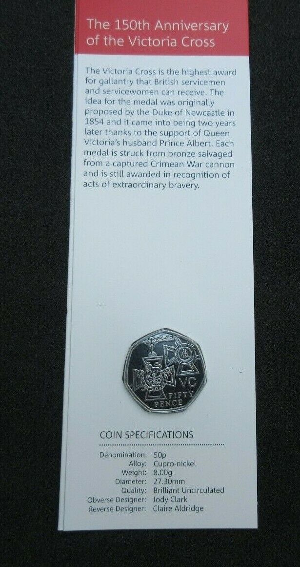 UK 2019 ROYAL MINT 50th Anniversary OF THE 50P KEW VICTORIA CROSS & MANY MORE