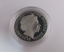 Load image into Gallery viewer, 2009 Big Ben A Celebration of Britain Silver Proof £5 Coin COA Royal Mint

