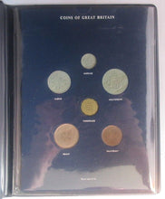 Load image into Gallery viewer, 1967 Coins of Great Britain set Uncirculated 1/2p - 1/2 Crown UK Toned Coins
