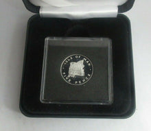 Load image into Gallery viewer, Isle of Man 1977 925 Sterling Silver Proof 5p Five Pence In Quad Box
