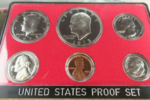 Load image into Gallery viewer, USA PROOF 6 COIN SET 1973 SANFASICO MINT MOON LANDING $1 DOLLAR - CENT US MINT

