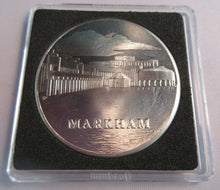 Load image into Gallery viewer, CANADA CORPORATION OF THE TOWN OF MARKHAM PROOF-LIKE MEDAL &amp; QUADRANT CAPSULE
