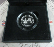 Load image into Gallery viewer, 2003 Coronation UK Silver Proof 50p coins From Guernsey,Jersey&amp;Alderney Boxed
