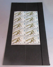 Load image into Gallery viewer, 1918-1968 ROYAL AIR FORCE 1 SHILLING BLOCK OF 10 X STAMPS MNH &amp; STAMP HOLDER
