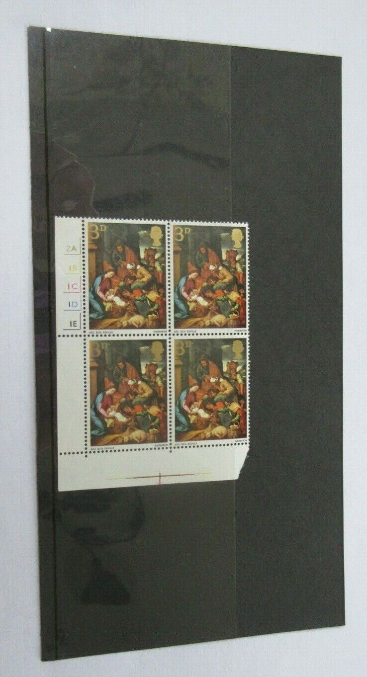 ASC SCH SEVILLE HARRISON 3d BLOCK OF 4 STAMPS MNH