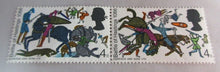 Load image into Gallery viewer, 1966 BATTLE OF HASTINGS 4d &amp; 6d STAMPS MNH &amp; CLEAR FRONTED STAMP HOLDER
