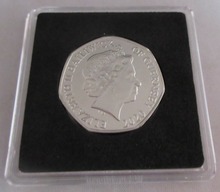 Load image into Gallery viewer, 2020 CHRISTMAS 50P AWAY IN A MANGER GUERNSEY BUNC FIFTY PENCE COIN BOX &amp; COA
