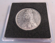 Load image into Gallery viewer, 1887 VICTORIA FLORIN TWO SHILLINGS JUBILEE BUST aUNC BEAUTIFULLY BOXED
