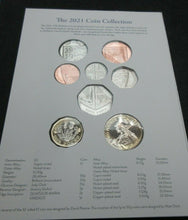Load image into Gallery viewer, 2021 UK £5 £2 £1 50p BU Coins John H.G. Wells Sir Walter Scott sealed RM Card
