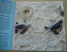 Load image into Gallery viewer, 2019 TURTLES BRITISH INDIAN OCEAN TERRITORY STARTER 50P COIN PRESENTATION PACK
