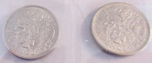 Load image into Gallery viewer, 1953-1967 QUEEN ELIZABETH II SIXPENCE 6d FULL 15 COIN SET IN CLEAR FLIP
