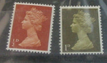 Load image into Gallery viewer, 1968 LOW VALUE DEFINITIVE ISSUE BRITISH MINT STAMPS PRESENTATION PACK
