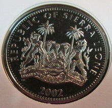 Load image into Gallery viewer, 1900-2002 HM QUEEN ELIZABETH QUEEN MOTHER PROOF SIERRA LEONE $1 COIN COVER PNC
