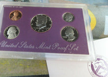 Load image into Gallery viewer, USA PROOF 5 COIN SET 1991 SANFASICO MINT KENEDY 1/2 DOLLAR - CENT US MINT
