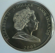 Load image into Gallery viewer, 2007 DIAMOND WEDDING ANNIVERSARY BUNC ONE DOLLAR COIN COVER PNC, STAMP AND COA
