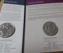 Load image into Gallery viewer, 2017 ROYAL MINT BUnc £2 Coin Aviation,Jane Austen,Britannia ISSAC NEWTON CANUTE
