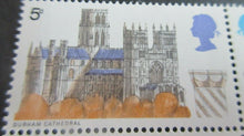 Load image into Gallery viewer, 1969 CATHEDRALS 5d 12 STAMPS MNH WITH STAMP HOLDER
