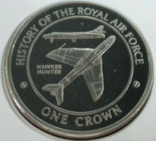 Load image into Gallery viewer, 2008 RAF AIRCRAFT MANUFACTURE HAWKER SIDDELEY -  PROOF 1 CROWN  COIN COVER PNC
