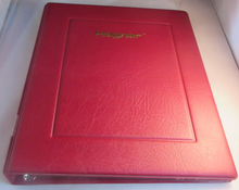 Load image into Gallery viewer, HAGNER STAMP ALBUM WITH STAMP HOLDING PAGES - 21 PAGES - PLEASE SEE PHOTOGRAPHS
