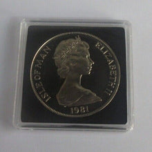 Load image into Gallery viewer, 1981 Ludwig Van Beethoven Intl Year of the Disabled Prooflike 1 Crown IOM Coin
