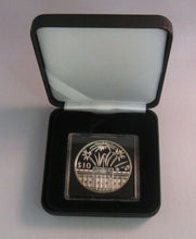 Load image into Gallery viewer, 2002 Summer Party Golden Jubilee 1oz Silver Proof ECS Royal Mint $10 Coin BoxCOA
