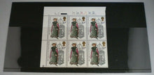 Load image into Gallery viewer, 1975 JANE AUSTEN CATHERINE MORLAND 10P BLOCK OF SIX STAMPS MNH
