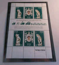 Load image into Gallery viewer, FIJI 25TH ANNIVERSARY OF THE CORONATION 1953 MINI SHEET MNH
