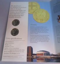 Load image into Gallery viewer, Cities London Belfast 2010 BUnc UK Royal Mint 2 x £1 Coin Pack
