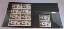 Load image into Gallery viewer, 1968 ABERFELDY BRIDGE 9d 10 X STAMPS MNH IN CLEAR FRONTED STAMP HOLDER
