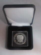 Load image into Gallery viewer, 1981 Charles and Diana Royal Wedding Silver Proof 10 Rupees Mauritius Coin Boxed
