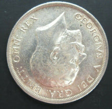 Load image into Gallery viewer, 1918 GEORGE V BARE HEAD FIRST COIN HALF 1/2 CROWN SPINK 4011 CROWNED SHIELD Cc2
