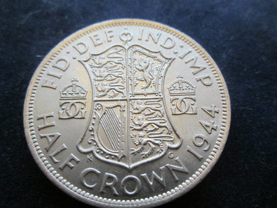 1944 KING GEORGE VI SILVER HALFCROWN IN VERY COLLECTABLE CONDITION SPINK 4080 B