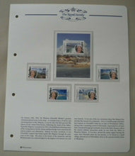 Load image into Gallery viewer, 1952-1992 QEII 40TH ANNIVER OF THE ACCESSION  5 X TURKS &amp; CAICOS MNH STAMPS/INFO

