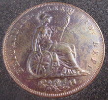 Load image into Gallery viewer, 1826 GEORGE IV HALF PENNY IN aUNCIRCULATED WITH STUNNING TONE RARE GRADE
