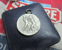 Load image into Gallery viewer, 1928 REGIMENTAL BOXING WINNERS MEDAL IN SILVER WELTER WIEGHT CASED F.PHILLIPS
