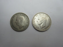 Load image into Gallery viewer, 1941 KING GEORGE VI SILVER SHILLING ENLISH &amp; SCOTTISH COLLECTABLE GRADE
