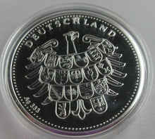 Load image into Gallery viewer, THE GREATEST GERMANS IN REAL SILVER THEODOR HEUSS 1949-1959 S/PROOF MEDAL &amp; COA
