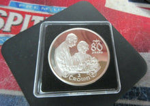 Load image into Gallery viewer, 2006 80 YEARS QEII SILVER PROOF ISLE OF MAN ONE CROWN COIN BOX / COA
