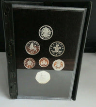 Load image into Gallery viewer, 2008 ROYAL MINT DEFINATIVE SILVER PROOF 7 COIN SET IN BLACK ROYAL MINT BOOK
