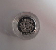 Load image into Gallery viewer, 1997 3 Lions of England Silver Proof UK Royal Mint £1 Coin Boxed With COA
