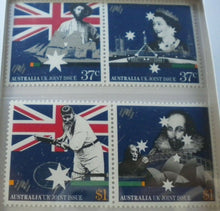 Load image into Gallery viewer, HERITAGE IN STAMPS JOINT STAMP ISSUE AUSTRALIA &amp; BRITAIN 8 MNH STAMPS AND BOOK
